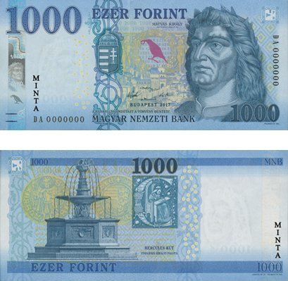 Megújul az 1000 forintos bankjegy
