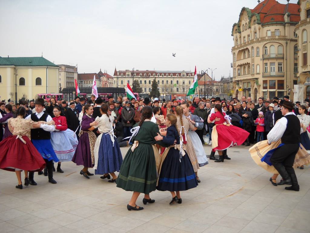 Nagyváradon is ünnepelnek a magyarok