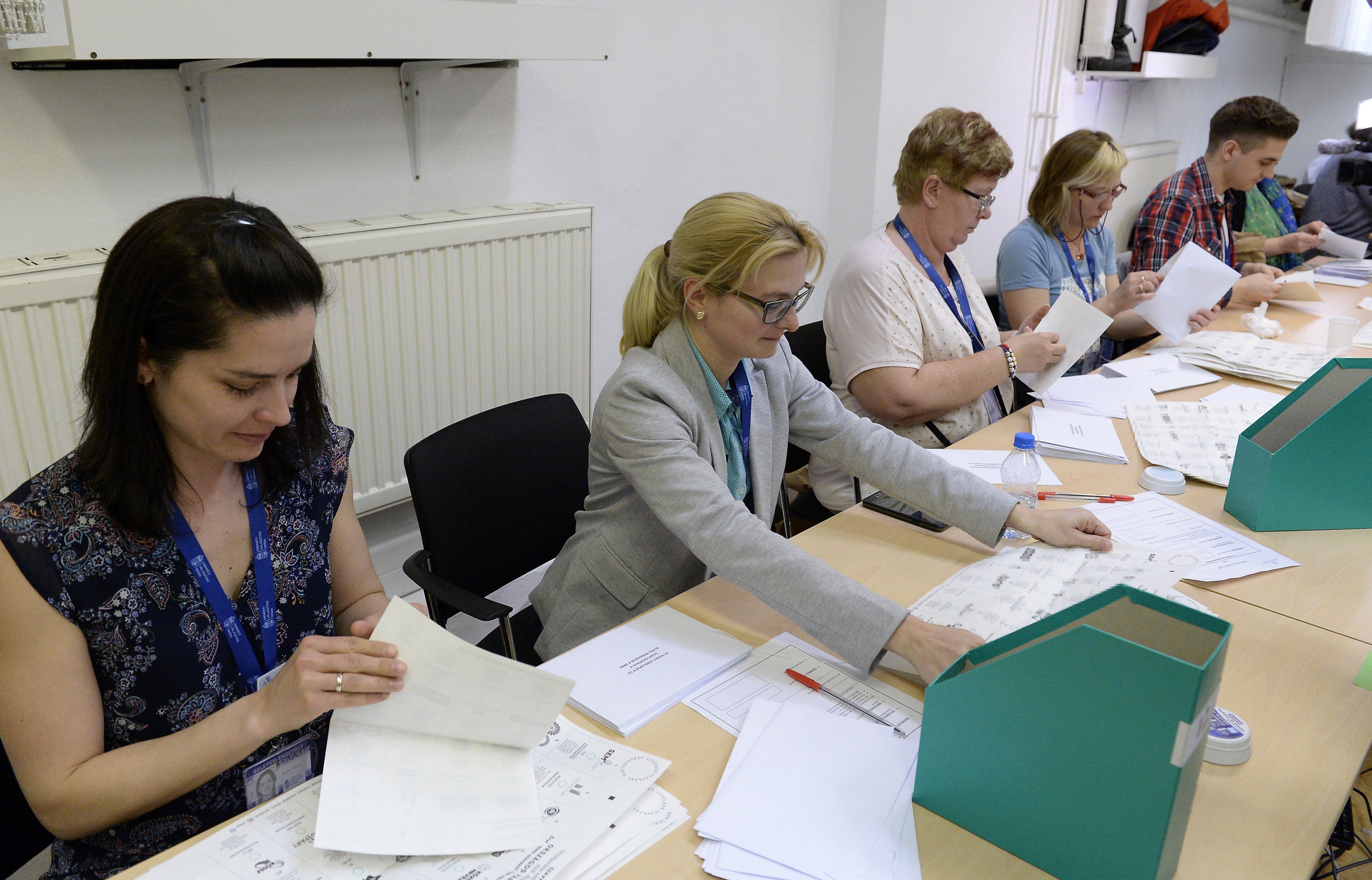 Választás 2018 - Befejezték a levélszavazatok számolását
