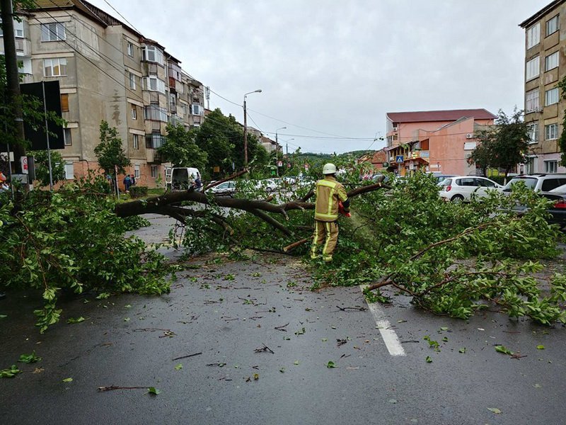 Viharos éjszaka volt Nagyváradon és Erdélyben