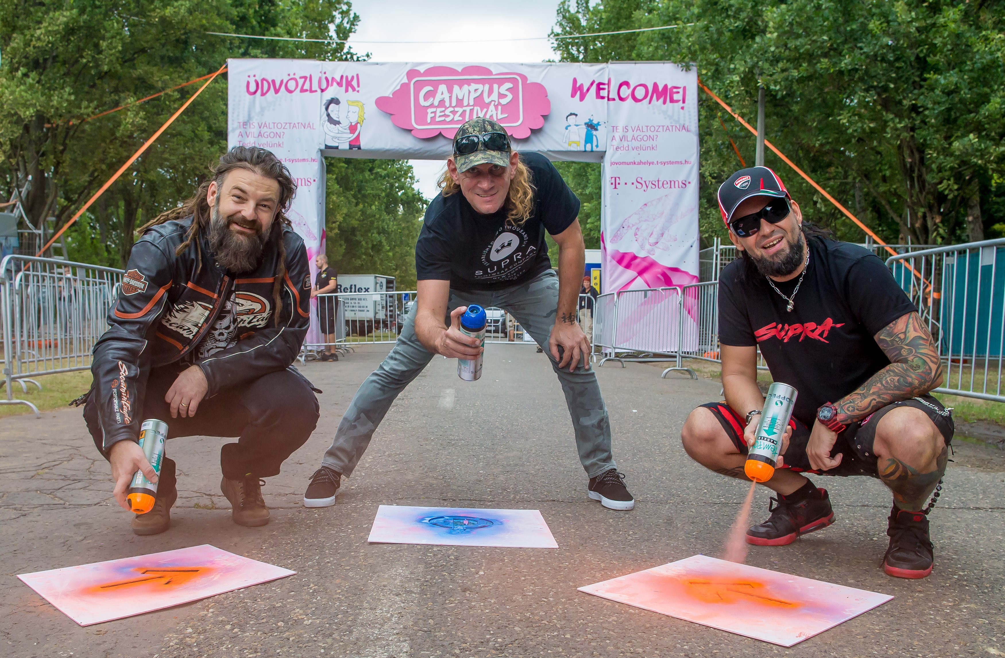 A Tankcsapda tagjaival nyitott a Campus Fesztivál