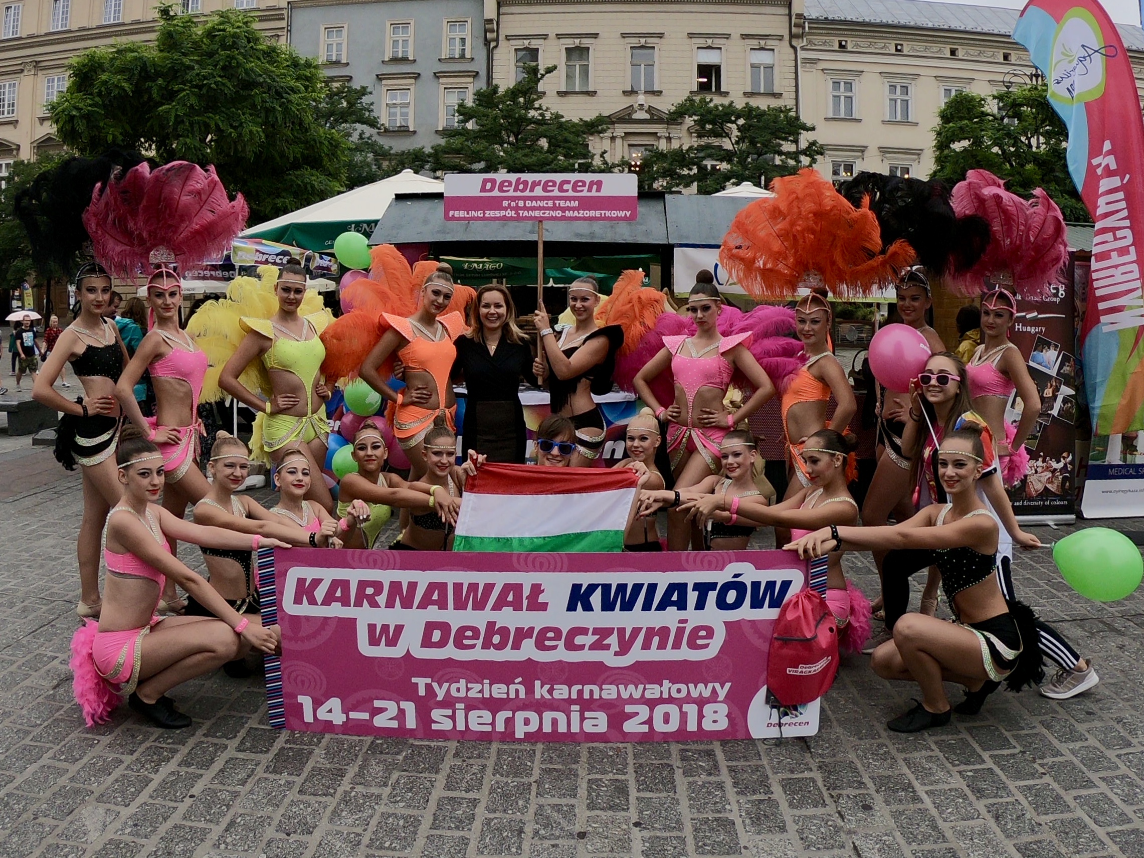 A Debreceni Virágkarnevál Krakkót is meghódította