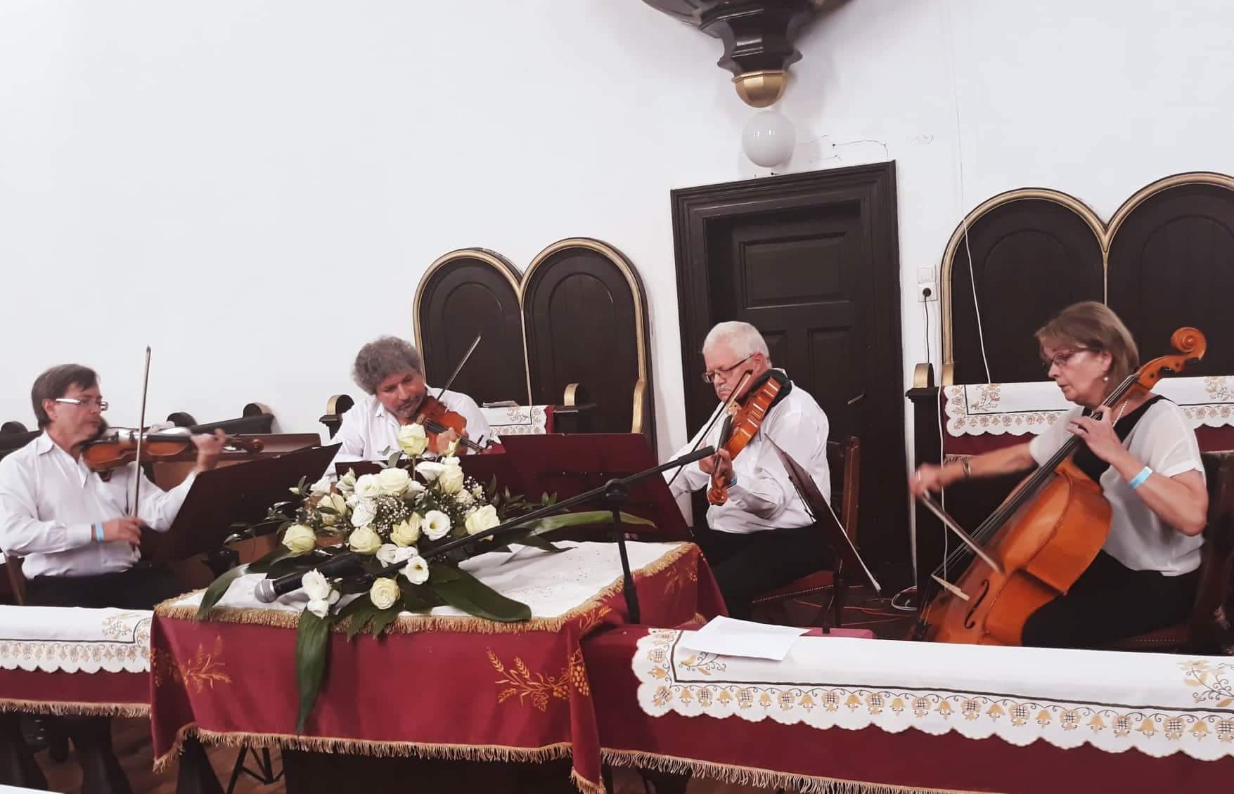 Az Intermezzo Quartett koncertje Esztáron