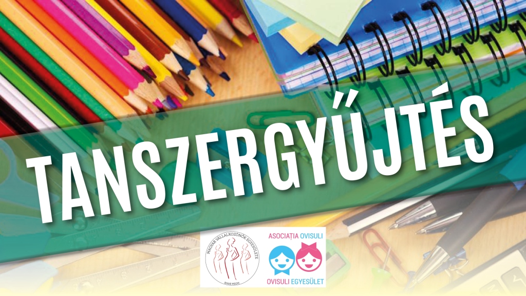 Légy jó! Tégy jót! -Tanszergyűjtés óvodásoknak és kisiskolásoknak