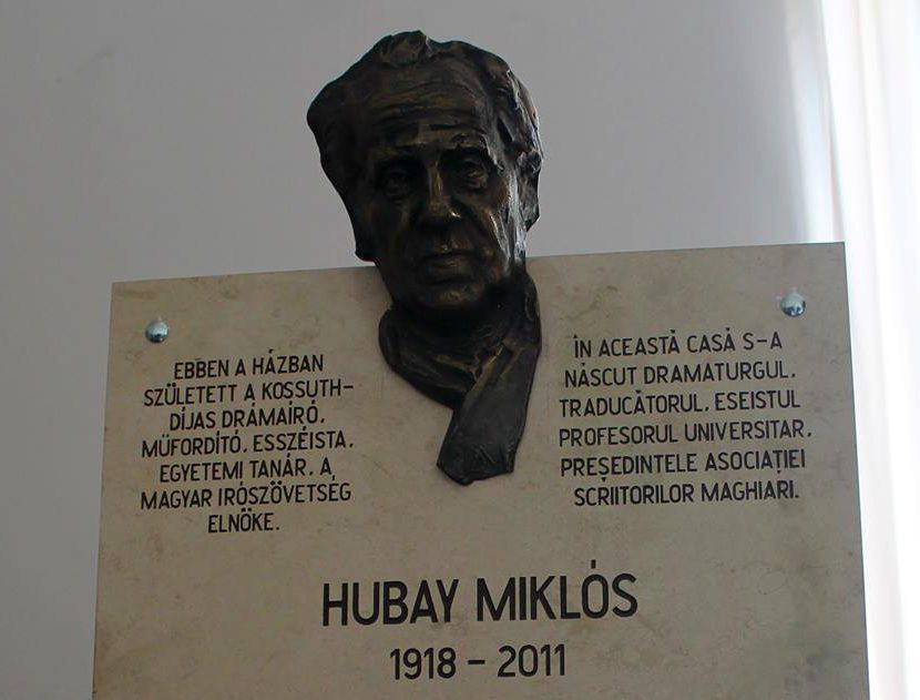 Emléktáblát avatnak Hubay Miklós tiszteletére Nagyváradon