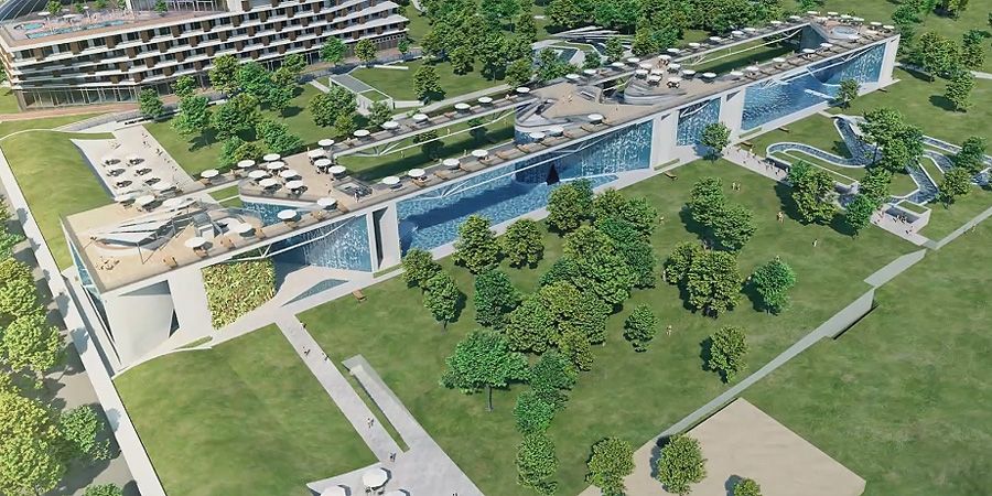 Varázslatosan szép lesz az új Nagyerdei strand - 8 és fél milliárd forintból építik meg