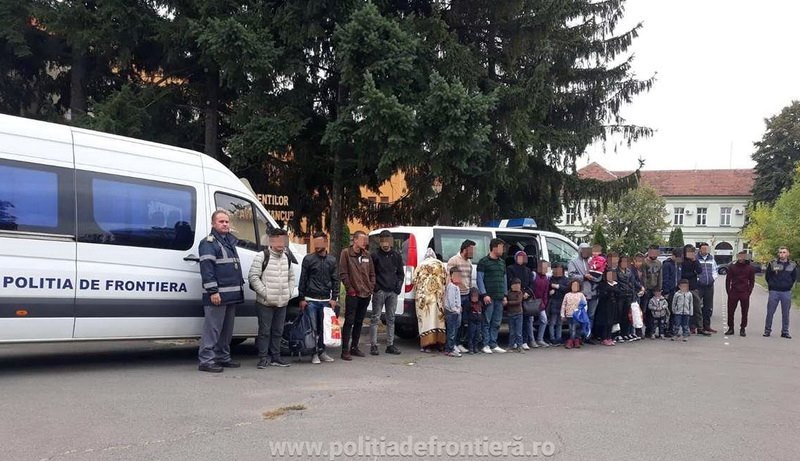 Migránsokat fogott a román határrendőrség a magyar határ közelében