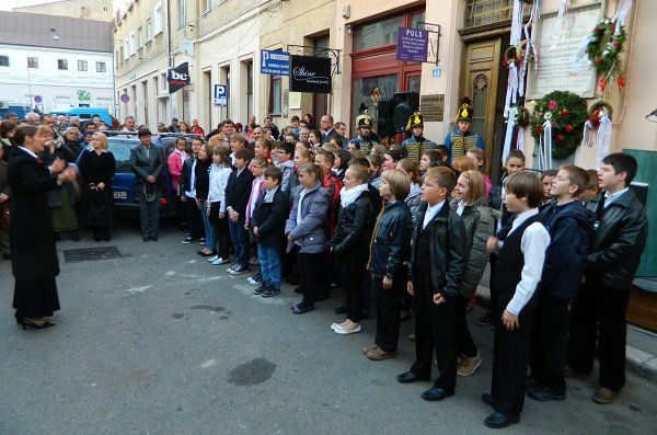 Az RMDSZ Nagysándor József emléktáblájánál emlékezett október 6-án