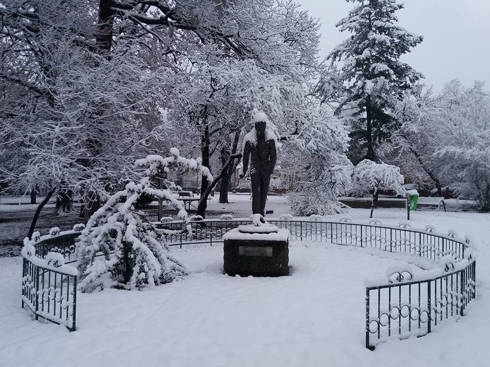 Nagyváradot is betakarta a hó