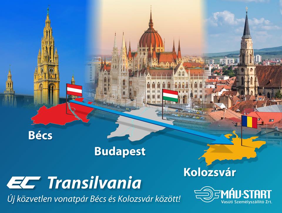 Új járatok Kolozsvár és Bécs, Bukarest és Budapest között