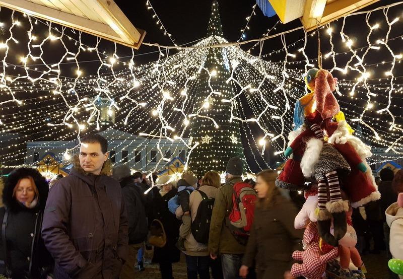 Kigyúltak a karácsonyi fények Nagyváradon