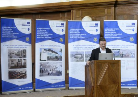 Kilencmilliárdos fejlesztés kezdődött a Debreceni Egyetemen