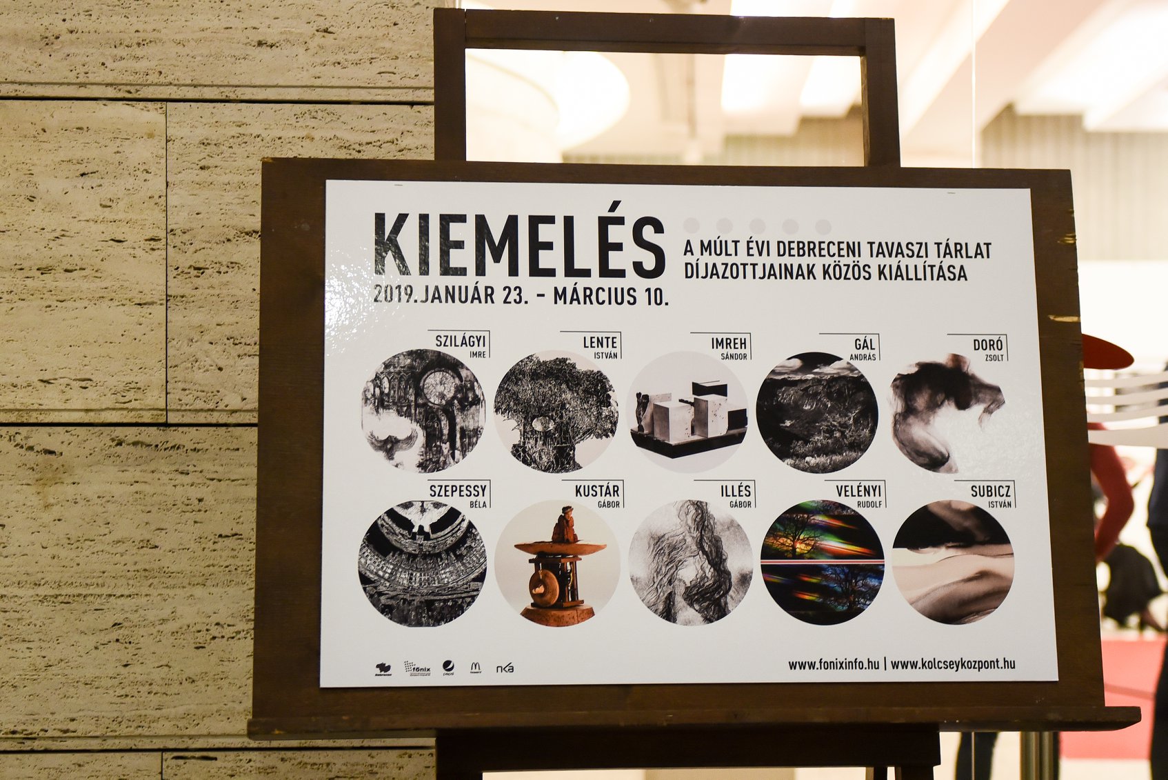 Kiemelés - A 2018-as Tavaszi Tárlat díjazottjainak kiállítása a Kölcseyben