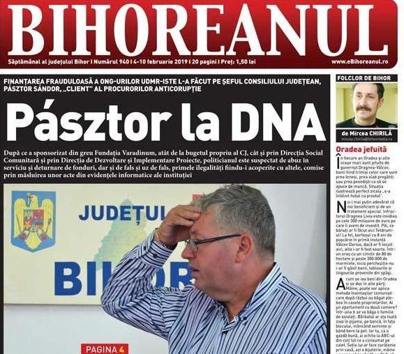 A sajtó bűncselekményeket sejtet a megyei tanácsnál, az RMDSZ lejáratási szándékkal vádolja a lapot és az ügyészséget