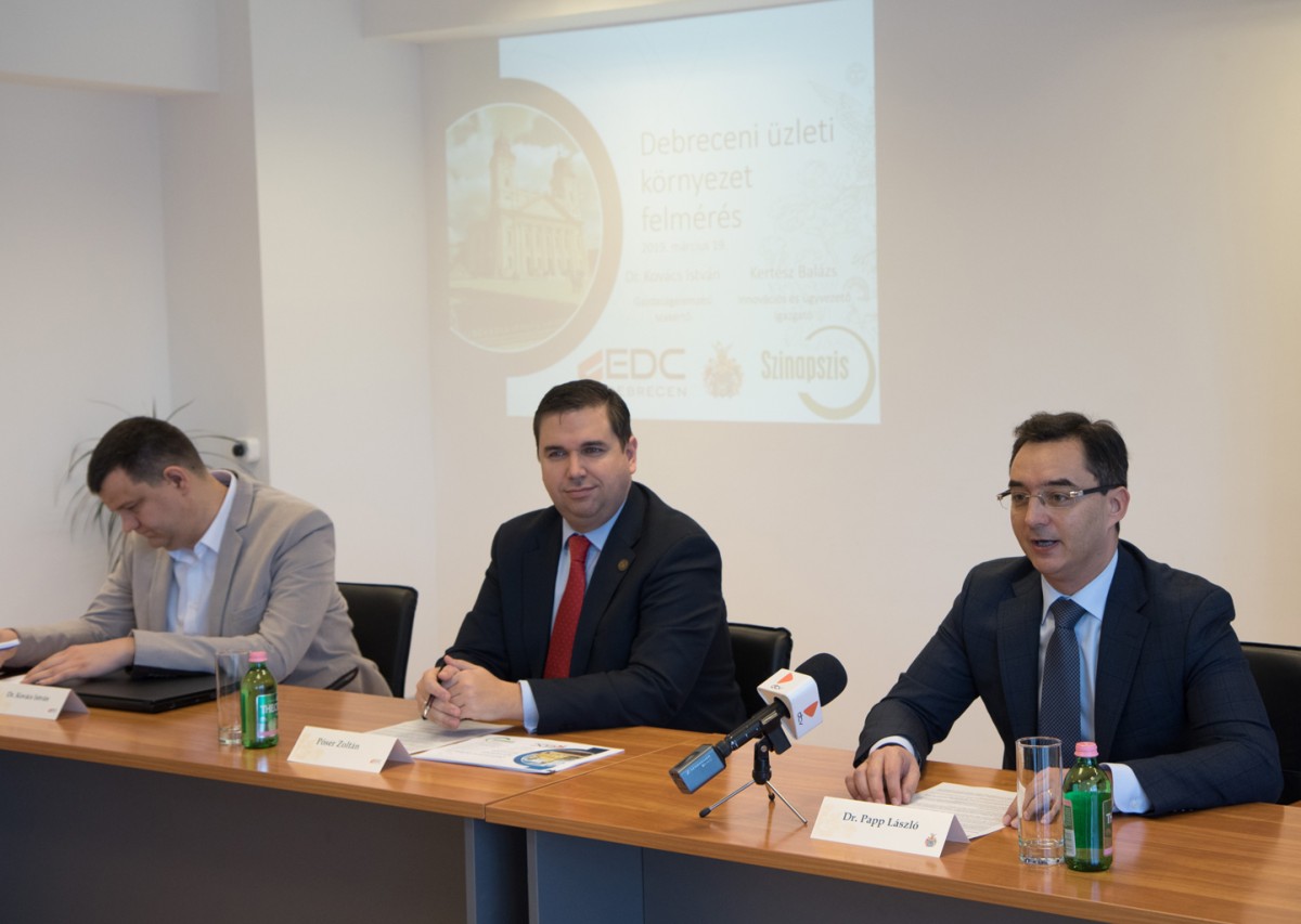Felmérés: Debrecen nemzetközileg elismert, megbízható üzleti környezet
