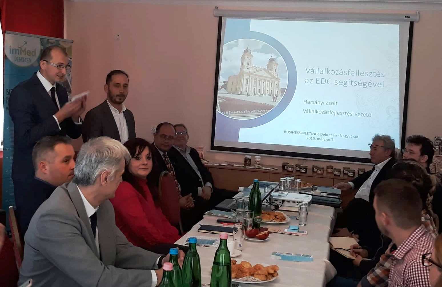 Sikeres volt a Debrecen-Nagyvárad Business Meetings első találkozója