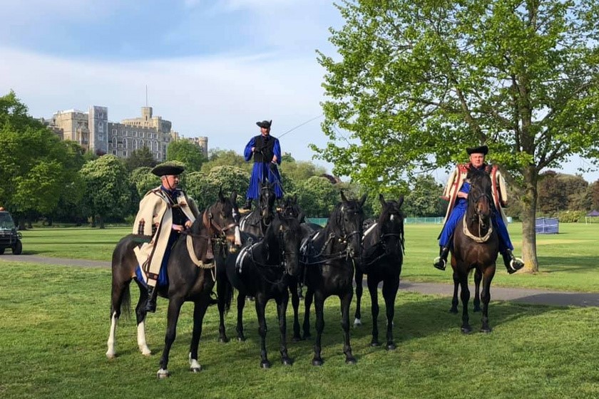 A Mátai Ménes lovasai is bemutatkoztak a Royal Windsor Horse Show rendezvénysorozatán