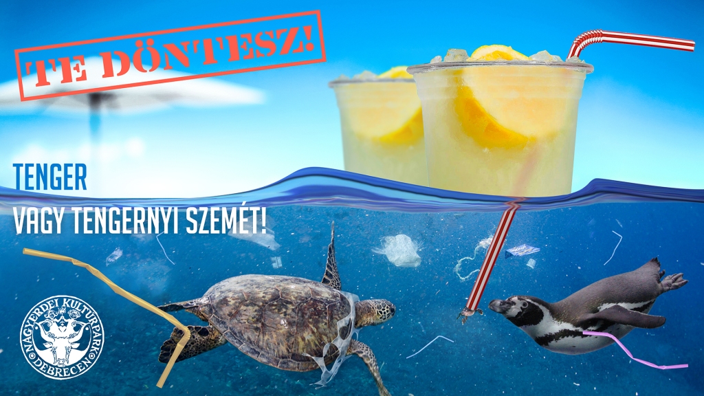 A Debreceni Állatkert és Vidámpark nem vár 2021-ig, mától kitiltja az egyszer használatos műanyagokat
