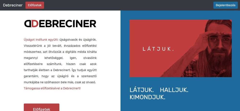 Új hírportál indult Debrecenben