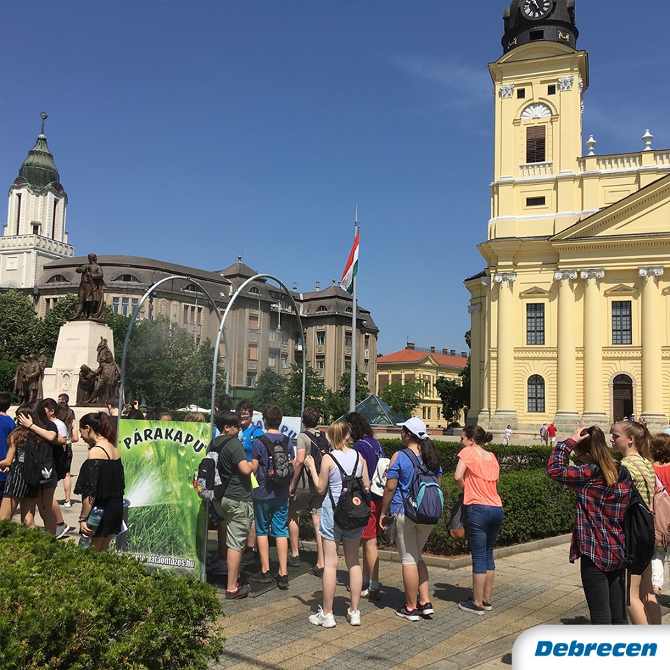 Párakapu alatt hűsölhetünk Debrecenben