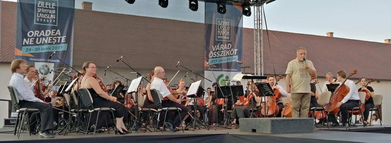 A testvérváros ajándékát hozta el a Kodály Filharmonikusok Debrecen a nagyváradi Szent László Napokra