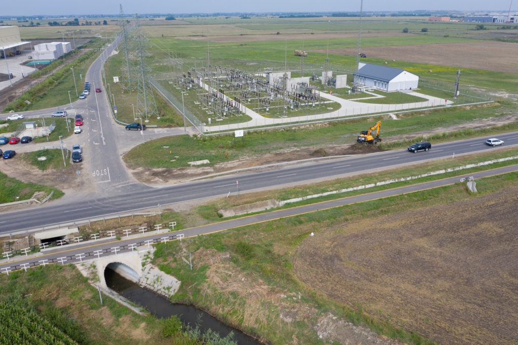 Új csomópont készül a 47-es főúton Debrecen határában