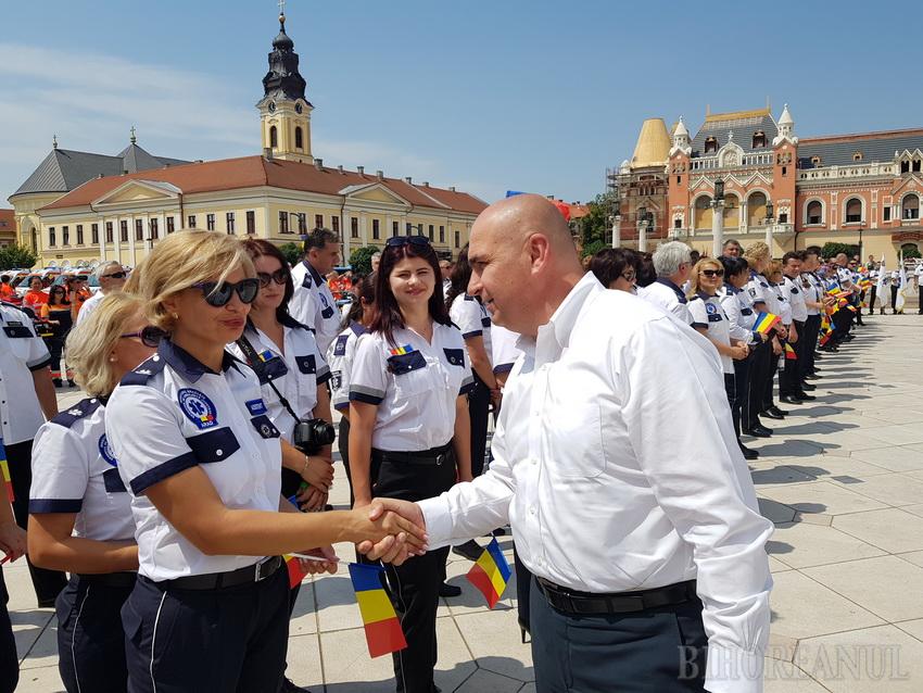 Nagyváradon ünnepeltek Románia mentősei