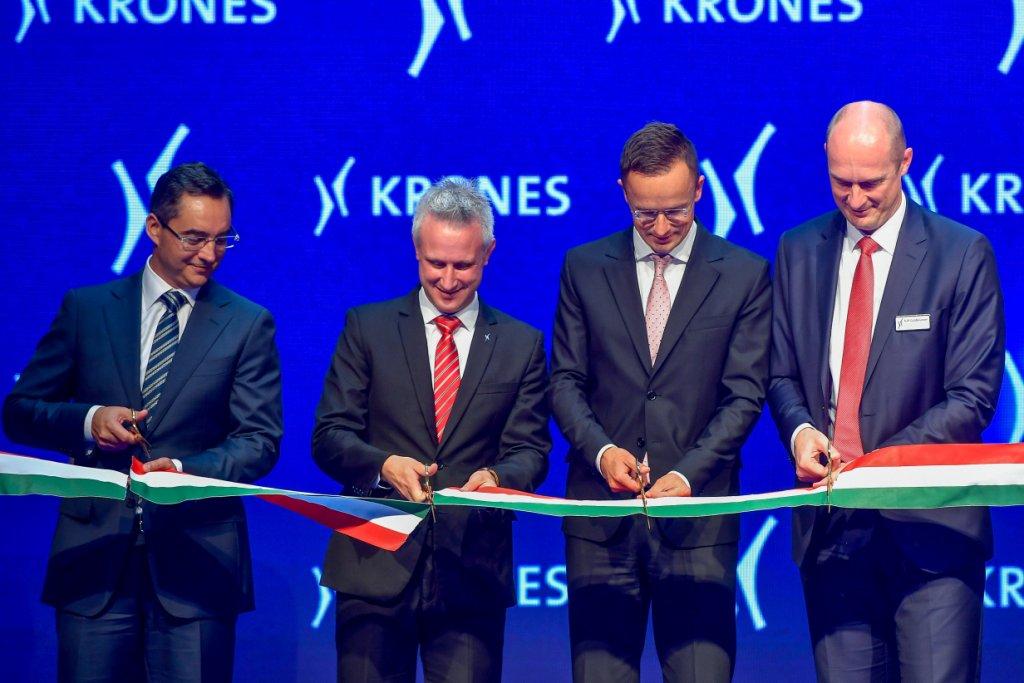 Megnyílt a Krones AG új debreceni gyára