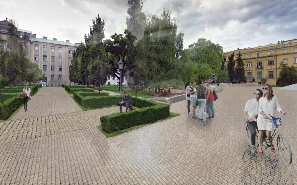 Csaknem 18 ezer négyzetméteren újul meg a közterület a debreceni belvárosban