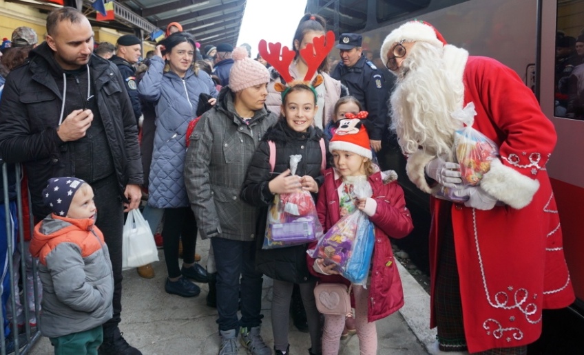 Nagyváradra is megérkezett a Mikulás