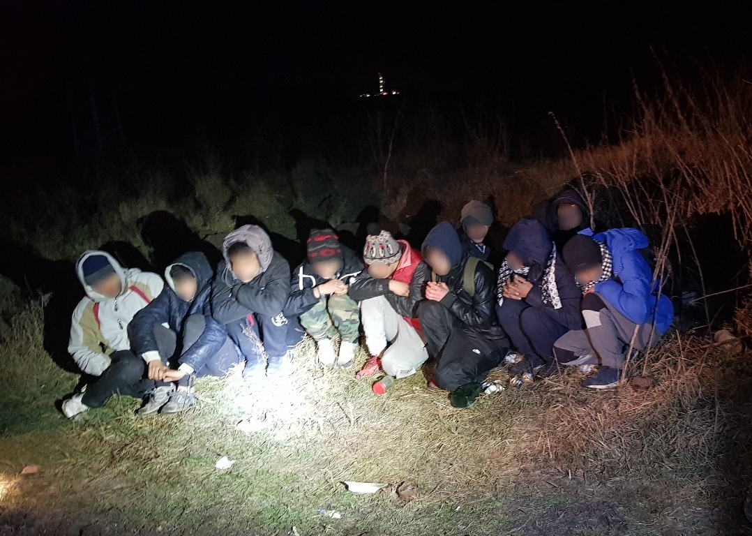 Határsértők Biharkeresztesen