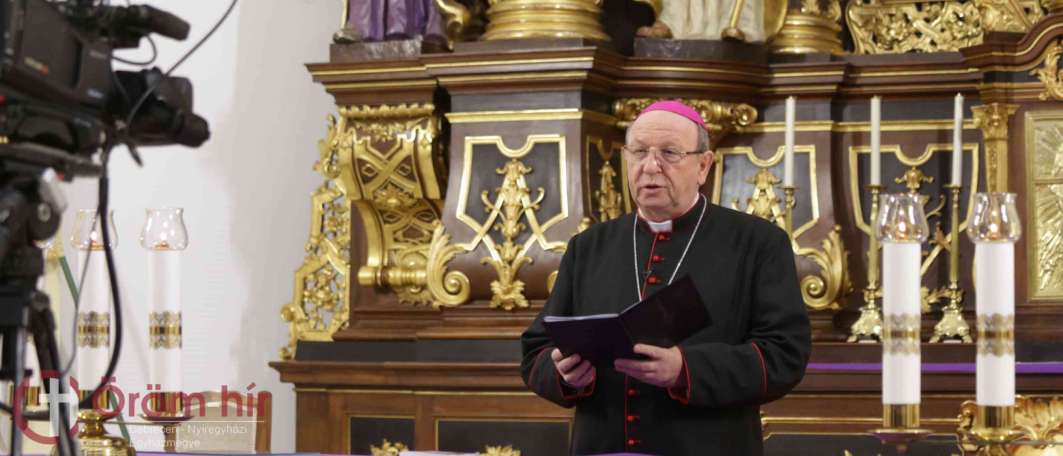 ?Napi áhítat? Palánki Ferenc megyéspüspökkel a Duna Televízió műsorán április 3-án, pénteken