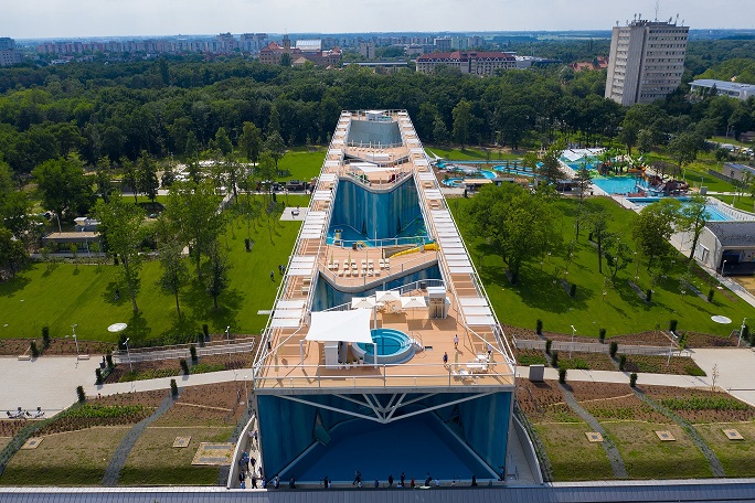 Átadták az Aquaticum Debrecen Strandot