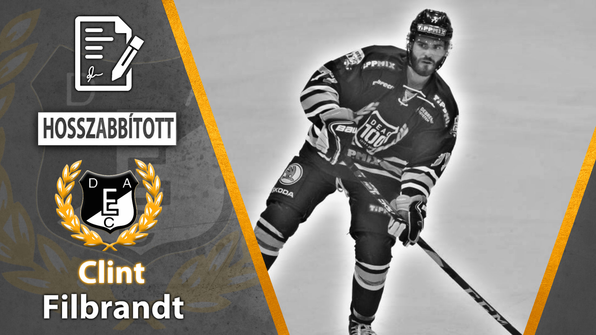 Jégkorong: több hokijátékos távozott, Clint Filbrandt viszont hosszabbított