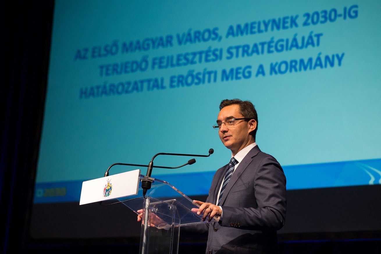 Bemutatták Debrecen tízéves fejlesztési tervét
