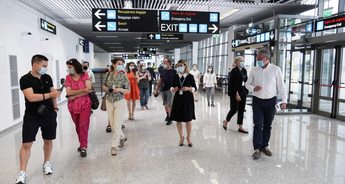 Átadták a nagyváradi repülőtér új terminálját