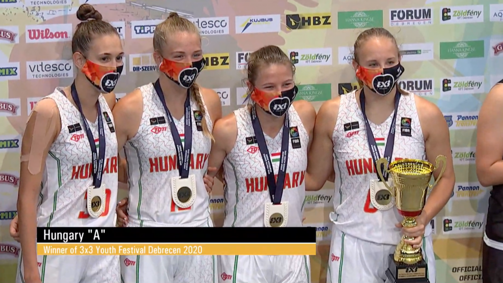 Magyar aranyérem a debreceni 3x3-as ifjúsági fesztiválon