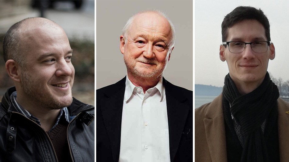 Az idei Alföld-díjasok: Nádasdy Ádám, Gerevich András és Balogh Gergő