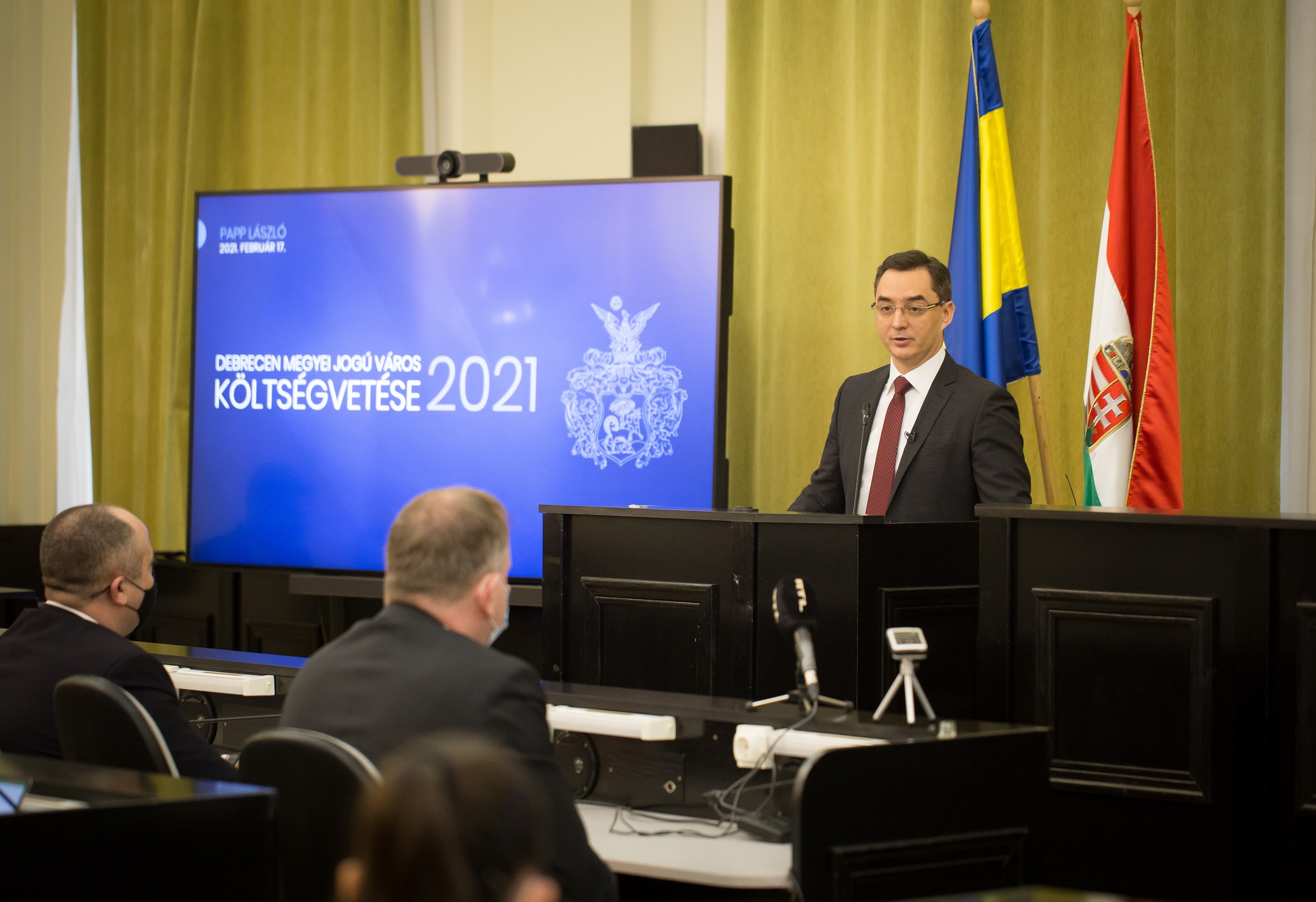 Debreceni polgármester: erős, fejlődéscentrikus az idei költségvetés