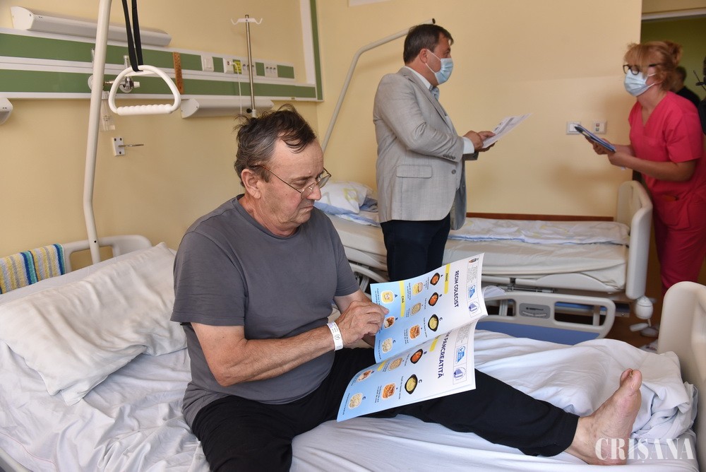 A nagyváradi városi kórház betegei étlapról választhatják ki, mit szeretnének enni