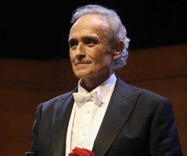 José Carreras ad koncertet szeptemberben Nagyváradon