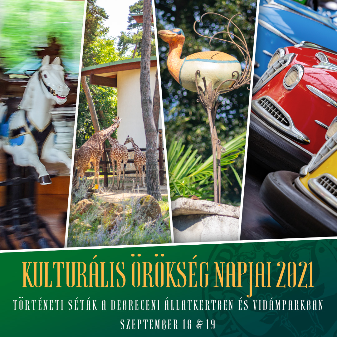 Örökségnapi séták a Debreceni Állatkertben és Vidámparkban
