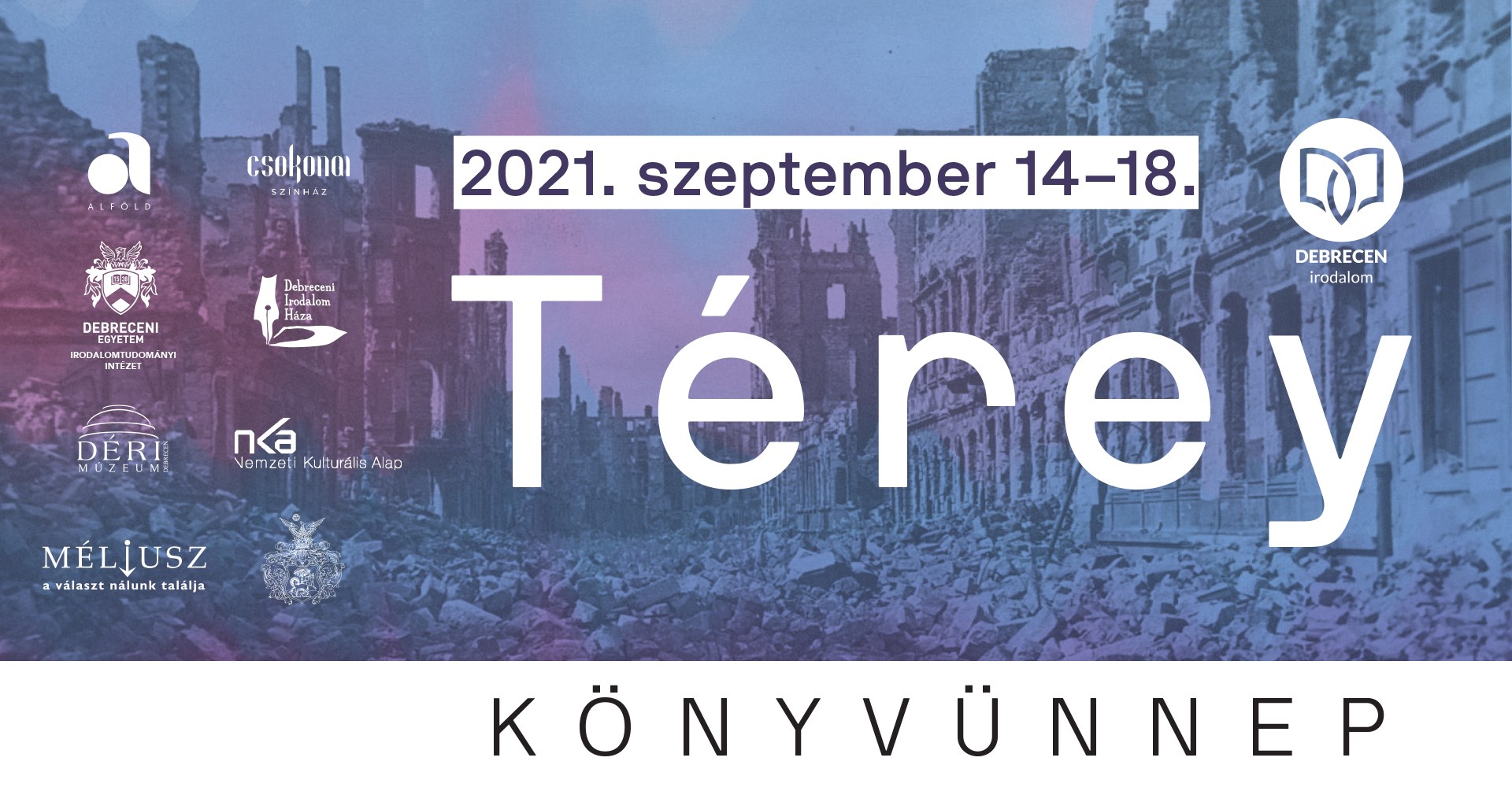 Térey Könyvünnep Debrecenben