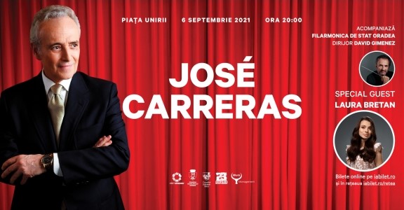Bővült a helyek száma, több néző vehet részt a José Carreras-koncerten