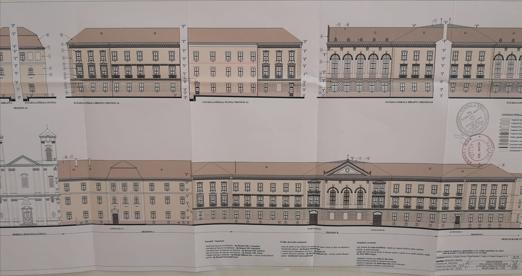 Teljes egészében megújul az egykori premontrei gimnázium Nagyváradon