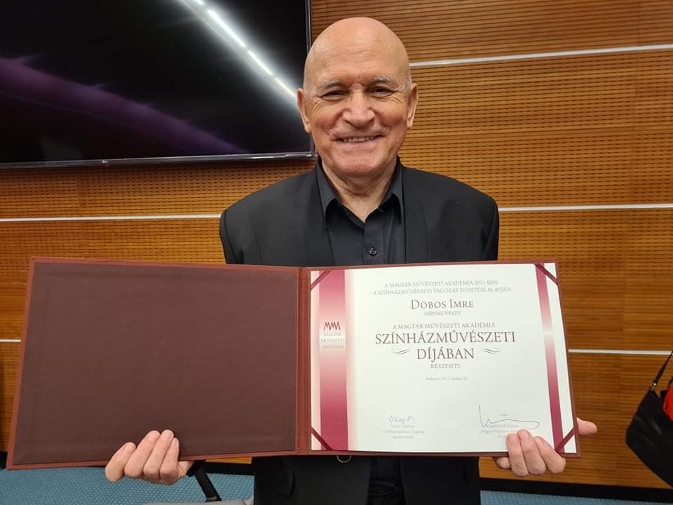 Elismerés Dobos Imre színművésznek