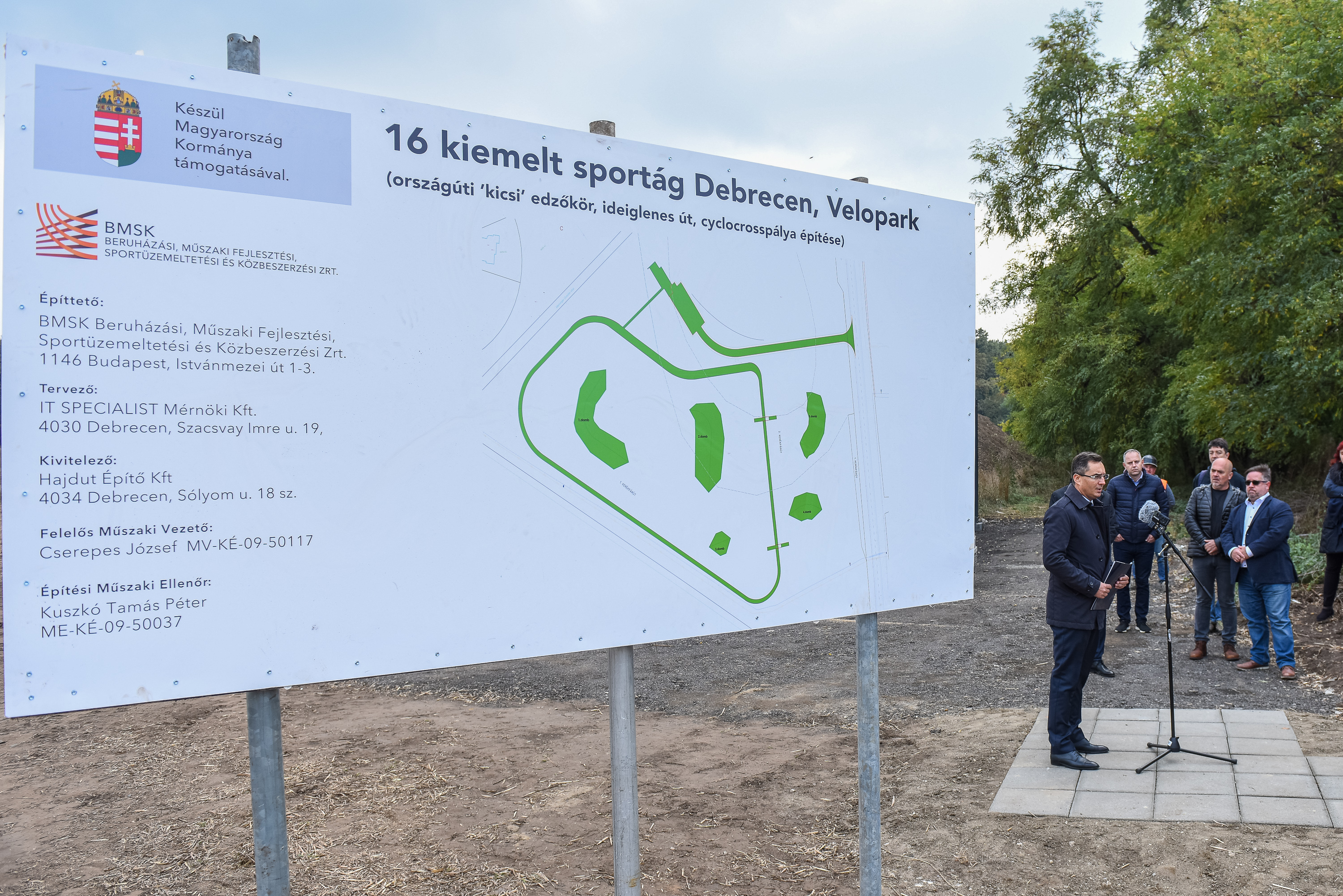 Velopark épül Debrecenben