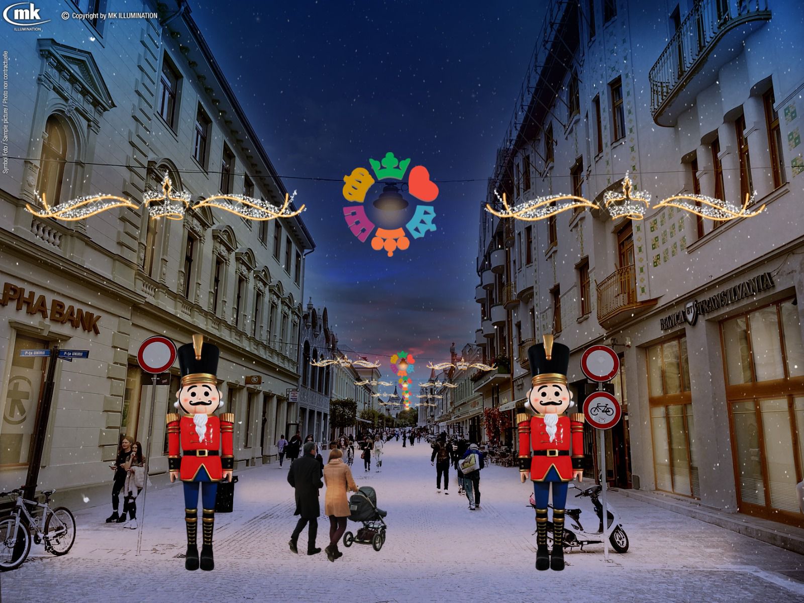 Megkezdték az ünnepi díszkivilágítás szerelését Nagyváradon ? Idén csak a belvárosban élvezhetjük a karácsonyi fényeket
