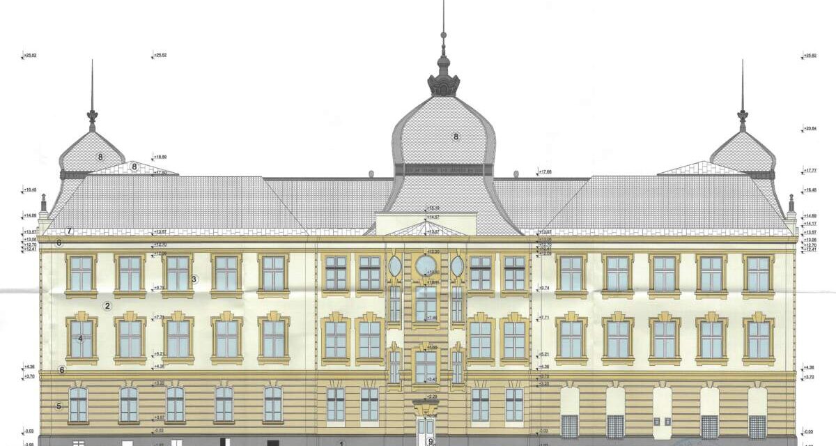 Kiírták a tendert az egykori pénzügyi palota felújítására
