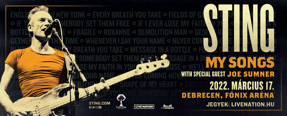 Sting koncert a debreceni Főnix Arénában